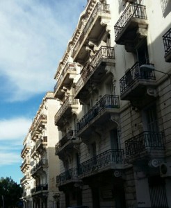 مقطع جانبي لمباني أثرية بمنطقة باساج-تونس العاصمة-بشار طافش